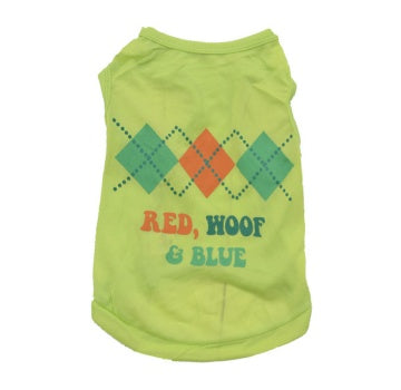 Hawaiian All-Poly Printed Bikini Macho Pet Vest