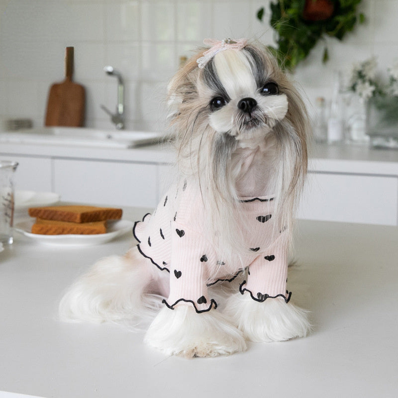 Home Vest Dog Cat New Year Christmas Dress