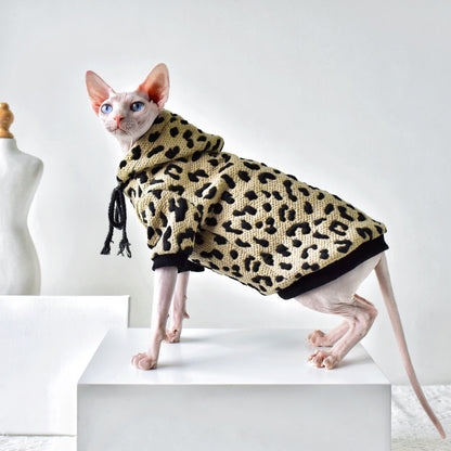 Light Pet Cotton Camouflage Sweater Hairless Cat